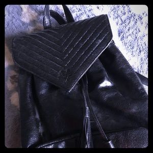 Victoria’s Secret small backpack/purse black purse